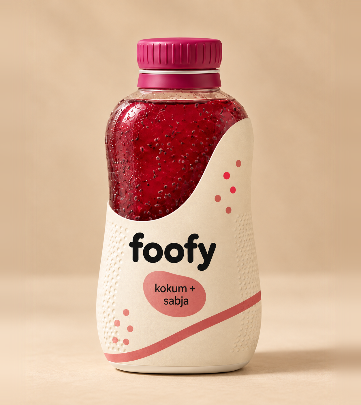 Foofy Kokum + Sabja bottle.